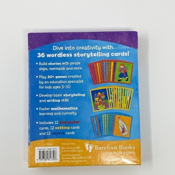 Barefoot Books Build-a-Story Cards Ocean Adventure - Picture 2 of 5